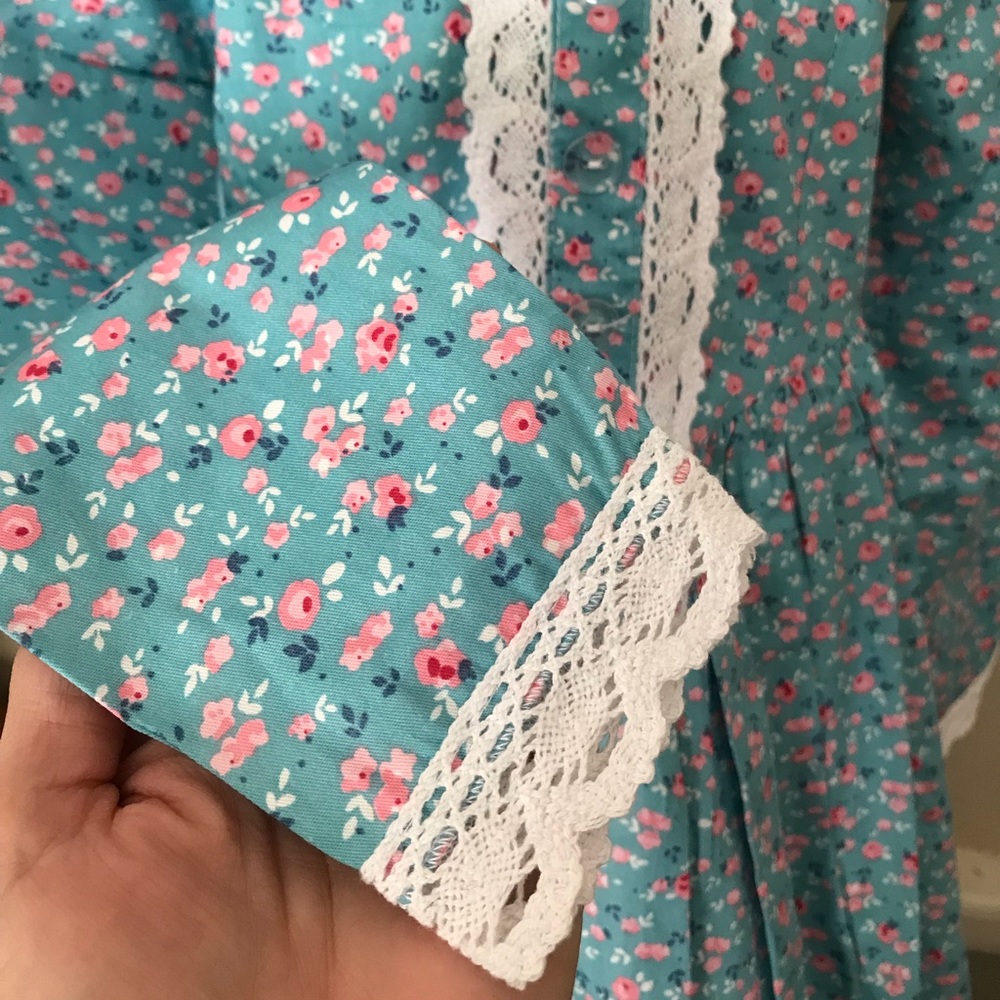 💙❤️Handmade Prairie Pioneer Dress & Bonnet‼️FINAL SALE - Picture 16 of 16